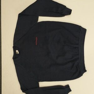 Algonquin Sweatshirt Vintage 90s Navy Blue Crew neck NWOT Unworn USA Made Large